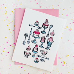 Inkfetti Sweet Treats Notecard (Eat Me)
