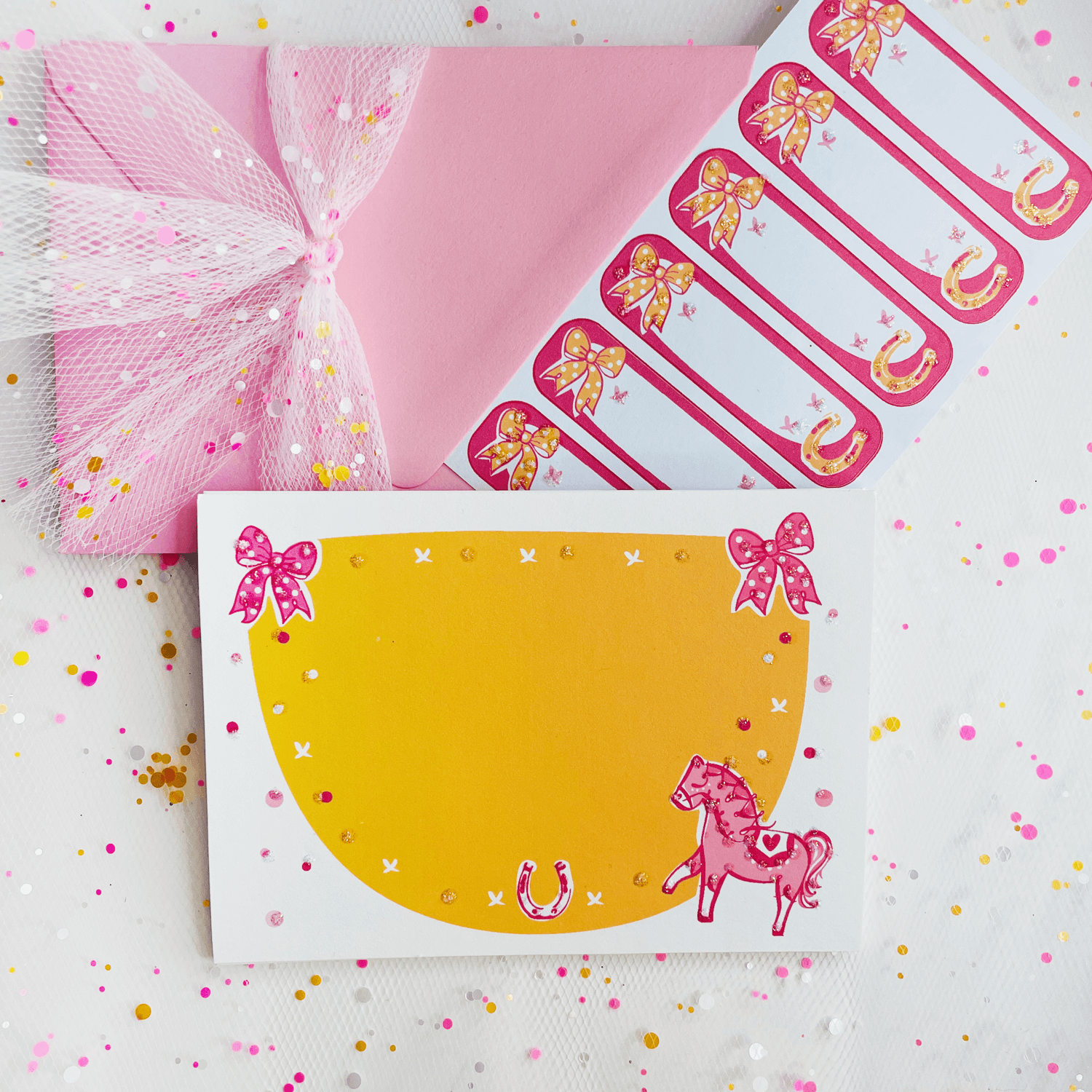 Inkfetti Pony Mini Note Set 5-Pack