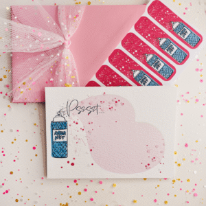Inkfetti Hairspray Mini Note Set (Psst) 5-Pack