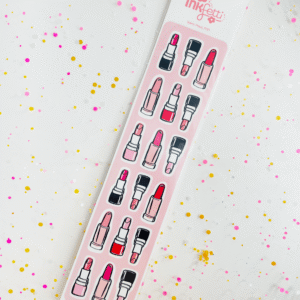 Inkfetti Lipstick Sticker Strip