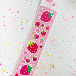 Inkfetti Strawberry Sticker Strip