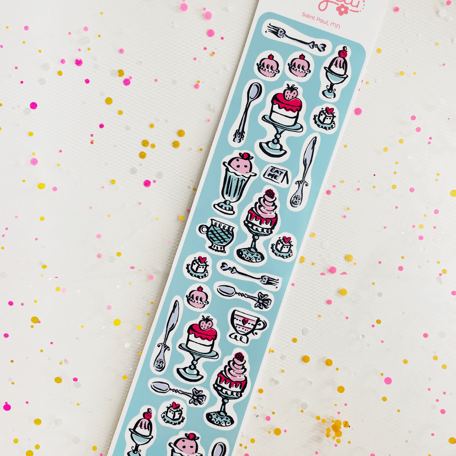 Inkfetti Sweet Treats Sticker Strip